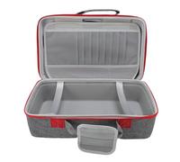 Annadue Carrying Case for PS 5 Slim, Hard Shell Carry Case Travel Bag with Shoulder Strap for Controller, Headphone, USB Cable, Power Cable and Other Accessories (Gray)