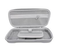 Annadue Carrying Case for ROG Ally X 2024 RC72LA/ Rog Ally 2023 RC71L/Claw A1M, Portable Hard Shell Pouch Travel Bag, Built-in Gaming Charger Dock Storage, Holds Game Cartridge (Gray)