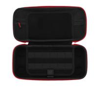Annadue Carrying Case for Swi Tch 2 2025 Console and Accessories, EVA Hard Shell Travel Pouch with 24 Game Card Slots, Fit for Game Console Controller Charger Power Bank Earphone (Red)