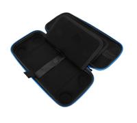 Annadue Carrying Case for Swi Tch 2 2025 Console and Accessories, EVA Hard Shell Travel Pouch with 24 Game Card Slots, Fit for Game Console Controller Charger Power Bank Earphone (Blue)