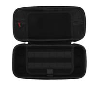 Annadue Carrying Case for Swi Tch 2 2025 Console and Accessories, EVA Hard Shell Travel Pouch with 24 Game Card Slots, Fit for Game Console Controller Charger Power Bank Earphone (Black)