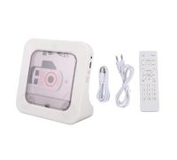 Annadue CD Player with HiFi Dual Speaker Portable Bluetooth, with Remote Control,LCD Display, the Choice for Children, the Elderly, and Friends