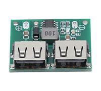 Annadue Charger DC to DC Dual USB Output 9V 12V 24V to 5.2V 3A Charging Regulator Module for Quick Charging