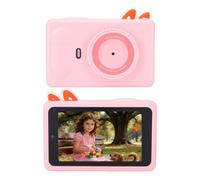 Annadue Children's AI Digital Learning Camera HD Video Recording AI Interactive Learning IPS Eye-protection Touchscreen Supports Beauty Mode and Filter Styling Features (Pink)