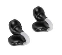 Annadue Clip On Open Ear Earbuds for Running Streets, Wireless Stereo Earbuds with IPX7 Water Proof, Bluetooth 6.0, 40H Battery, AI Clear Calls (Black Gray)