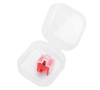 Annadue Compatible AT91R Moving Magnet Cartridge Needle Replacement, 0.6mil Conical Record Player Needle Red, ATN91R Stylus for Turntable