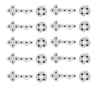 Annadue Conductive Rubber Silicone Pad Button for Xbox 360, Controller Buttons Repair Replacement Part, Professionally Designed for Xbox 360 Gamepad (10 PCS)