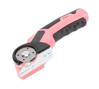 Annadue Cordless Electric Scissors 4V Rechargeable Box Cutter with LED Light Safety Lock 2000mAh Battery for Cardboard Fabric Carpet Leather