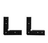 Annadue Corner Clamp, 90 Degree L Shape Right Angle Corner Clamp Picture Frame Woodworking Tool, 2pcs (2 Pieces of 95 * 95 Right Angle Blocks)