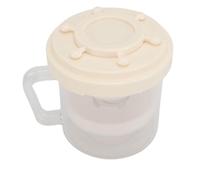 Annadue Cream Yellow Greek Yogurt Strainer Filter Maker (Beige) | Reusable Fine Mesh, Quick Whey Separation, Thick Creamy Texture, Multi Food Straining, Compact Portable