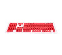Annadue Custom Keycaps,106 Keys PBT Keycap Set,PBT OEM Keyboard Keycaps,DIY Keycaps for 61/87/104 Keys Mechanical Keyboards (Red)