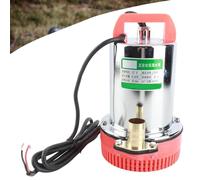 Annadue DC 12V Submersible Deep Well Water Pump, 280W 25m Lift 8m³/h High Irrigation Pump, Copper Motor Portable Water Transfer for Farmland Garden Car Washing and Drainage