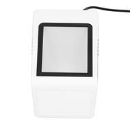 Annadue Desktop Barcode Scanner with Voice Prompts, Auto Identification Hands Free USB Wired QR Code Reader for PC POS Machine, Plug and Play Automatic Barcode Scanner