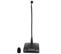 Annadue Desktop Wired Conference Gooseneck Microphone with Heart Shape Directivity, Capacitive Mini Mic for Meetings, 5m Cable, 80Hz 1200Hz Frequency Response, Mechanical Self
