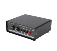 Annadue DI Box Distributor, Ground Isolation Eliminates Humming Noise with One Click Attenuation, Converts High to Low Impedance, Supports Battery and Power