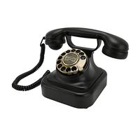 Annadue Dial Telephone, Vintage Antique Telephone with Bronze Dial Plate,