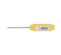 Annadue Digital Food Thermometer, Pen Style Automatic Calibration Thermometer, High Accuracy Electronic Pocket for Cooking Grilling (Yellow)