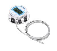 Annadue Digital Stainless Steel Thermometer -50 to 200°C Probe Gauge with 1M Probe & M27x2 Thread for Industrial Cooking