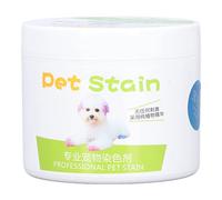 Annadue Dog Hair Dye, Semi Permanent & Permanent Pet Hair Coloring Gel, 100ml, Dog Coloring Agent for Grooming, Pet Fur Dye for Dogs (Blue)