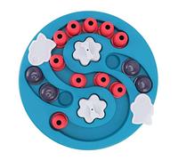 Annadue Dog Puzzle S, Interactive Slow Feeder Treat Dispenser, IQ Training Enrichment for Dogs, Reduce Boredom Anxiety, Puzzle Games for Puppies Small Medium Large Breed (Lake Blue)