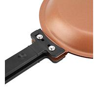 Annadue Double Side Flip Frying Pan, Fried Egg Pancake Maker, Household Kitchen Cookware, Non Stick Double Sided Pan for Breakfast, Lunch, Dinner