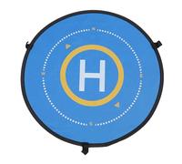 Annadue Drone Landing Pad, Double Sided Water Proof Portable Landing Helipad with Nighttime Reflective for D JI 3 2 (55cm)