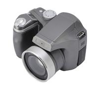 Annadue DSLR Camera 4K 60MP with CMOS Sensor, 12x Optical Zoom Digital Camera, LED Flash, HD Screen, Extra Battery, for Travel Portrait Scenery Photography (Silver)