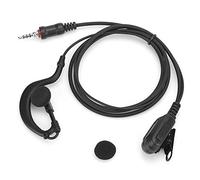 Annadue Earphone Suitable for ICOM IC-M33/M25/M34, IP54 Waterproof Ear Hook Earpiece, Two-Way Radio Headset, Clear Sound, G-shape Design, Sturdy and Durable.