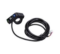 Annadue Electric Bike LCD Display Screen TF04 Speedometer with SM Connector for KT Controller Modification Display Meter with Battery Power & Speed Gauge