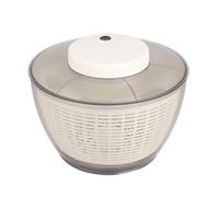 Annadue Electric Salad Spinner 500RPM, Vegetable Dryer Fruit Washer, Rotatable Veggie Drainer Lettuce Strainer for Home Kitchen (4500ML 25x25x15cm/9.8x9.8x5.9in)