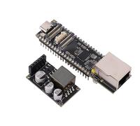 Annadue ESP32P4 Ethernet Development Board, POE Development Board Support with 100M RJ45 Ethernet Port, MIPI CSI, MIPI DSI, USB 2.0 OTG, SDIO 3.0 Card Slot, for 2x20 GPIO Connectors
