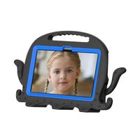 Annadue EVA Protective Case for Fire HD7 2022, Shockproof Kids Handle Stand Cover with Precise Cutouts, Soft Washable Anti Slip Material, Fits 10.9 Inch Tablet (Black)