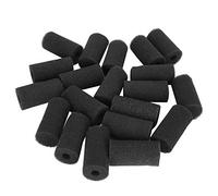 Annadue Fish Tank Filter Sponge Protector, 20Pcs Aquarium Intake Sponge Cover, Water Inlet Pre Filter for Fish Tank Sump Pump Tube, Replacement Accessories for Hydroponic (Medium (small hole))
