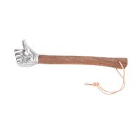 Annadue Fist Hand Hammer, Multifunctional Portable Hand Hammer with Stainless Steel Head & Anti Slip Wooden Handle for Construction Gardening Household (Thumb Head)