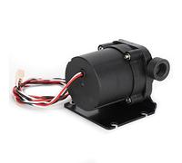 Annadue G1/4in Mini Water Pump, DC Brushless Computer Water Cooling Pump, 6W with Speed Line, Left Outlet for PC CPU Cooler