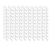 Annadue Galvanized Steel Ceiling Hanging Hooks 100Pcs Automatic Rebound Clips, Decorative Ceiling Grid Hooks for Hanging Plants Banners Posters and Party Decorations