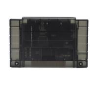 Annadue Game Cartridge for SFC Game Console, 3000 in 1 Professional Small Console Video Game Cartridge, Game Cassette with 8GB Memory Card for Gamers (Black Transparent)