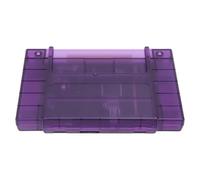 Annadue Game Cartridge for SFC Game Console, 3000 in 1 Professional Small Console Video Game Cartridge, Game Cassette with 8GB Memory Card for Gamers (Purple Transparent)