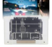 Annadue Game Cartridge for SFC Game Console, 3000 in 1 Professional Small Console Video Game Cartridge, Game Cassette with 8GB Memory Card for Gamers (White Transparent)