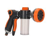Annadue Garden Foam Sprayer, High Pressure Water Spraying Nozzle with 8 Modes, Multifunctional Water Sprayer for Agricultural Fence Cleaning Car Washing Patio Watering (#2)