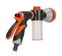 Annadue Garden Foam Sprayer, High Pressure Water Spraying Nozzle with 8 Modes, Multifunctional Water Sprayer for Agricultural Fence Cleaning Car Washing Patio Watering (#1)