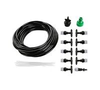 Annadue Garden Irrigation System with Misting Kit, 32.8ft Self-Watering