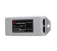 Annadue Gigabit POE Extender, 1 in 2 Out Ethernet Extender 1000Mbps, Long Distance Transfer POE Signal Repeater, Plug and Play Space Saving for Home Hotel Smart Office