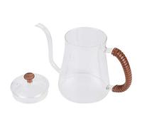 Annadue Glass Gooseneck Kettle, 600ml Pour Over Coffee Kettle