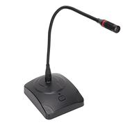 Annadue Gooseneck Microphone with Light for Conferences | Flexible Gooseneck, 360 Degree Adjustable, Intelligent Noise Reduction, One Key , LED Indicator