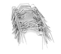 Annadue Greenhouse Glazing Clips, 50pcs Thick W Spring Buckle, Greenhouse Accessory Tools for Polycarbonate Panels, Secure Metal Clips for Frame