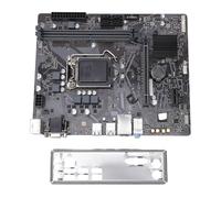 Annadue H410M V3 S2 M ATX Motherboard, Dual Channel DDR4 64GB PCIe 3.0 SATA III USB 3.2 Gen1, with 8 Channel HD Audio and Realtek Gigabit LAN, for 10th Gen LGA 1200 Core