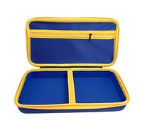 Annadue Hard Carrying Case for Slim V8 Apex / V8 Mate / V10 Apex / V10 Mate Portable EVA Storage Organizer for Cordless Car Vacuum Cleaner & Accessories, Blue & Yellow