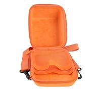 Annadue Hard Shell Camera Case for GO NOW NOW+ Onestep 2 Instant Camera Protective Case for Onestep 2 with Adjustable Shoulder Strap Storage Bag for Film Photos Accessories (Orange)
