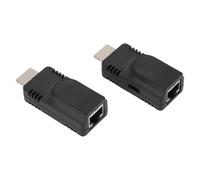 Annadue HD Multimedia Interface Extender Over Cat5e 6, 1080P 60Hz 196.85ft Transfer Distance for HDTV PC Projector